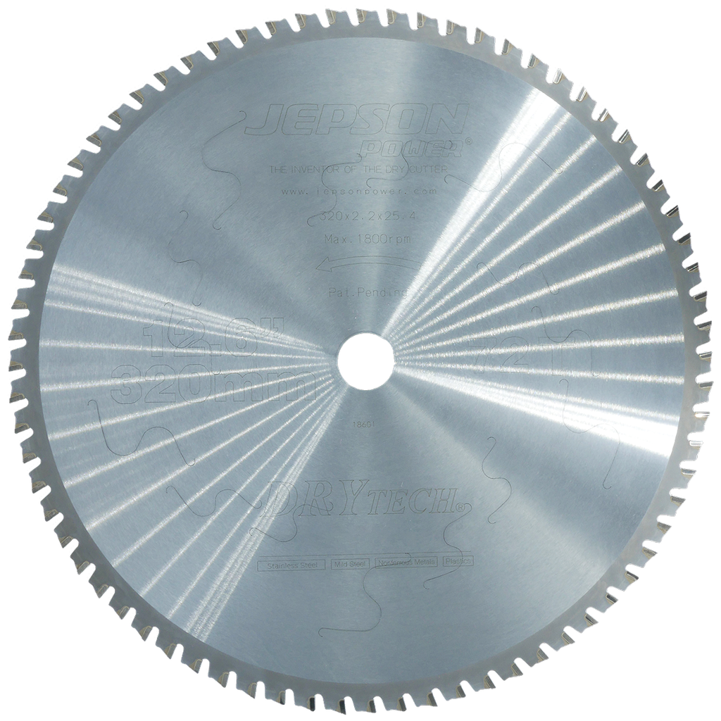 12 5/8'' Drytech® carbide tipped saw blade ø 320 mm / 72T for steel (thick walled)