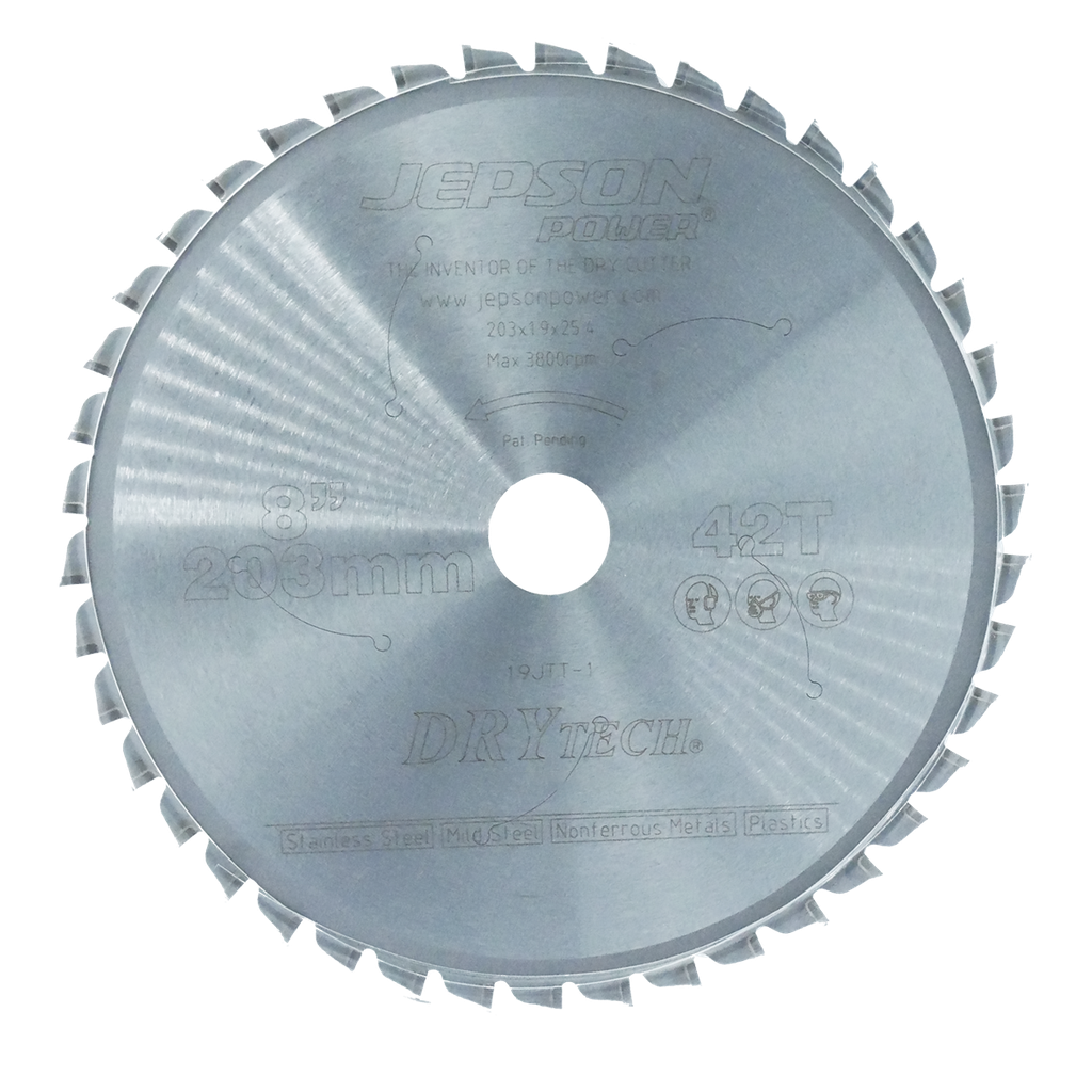 8'' Drytech® carbide tipped saw blade ø 203 mm / 42T for stainless steel