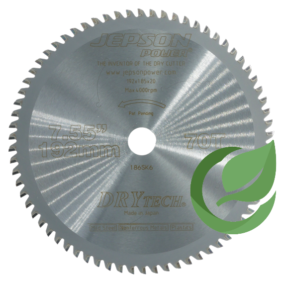 DRYTECH® TCT Saw blade 192x1.85x20H