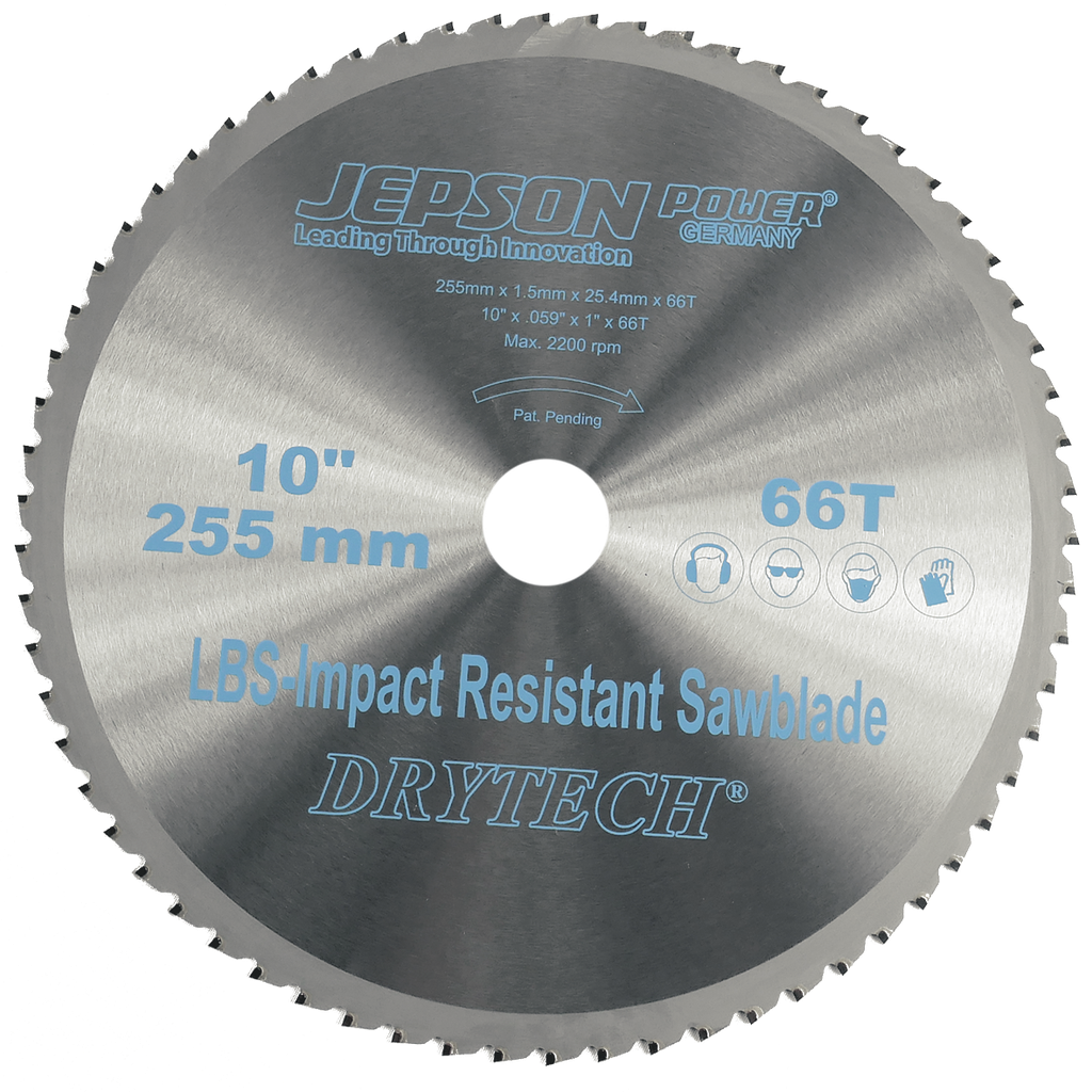 DRYTECH® LBS TCT Saw blade  255x1.5x25.4Hx66T impact resistant