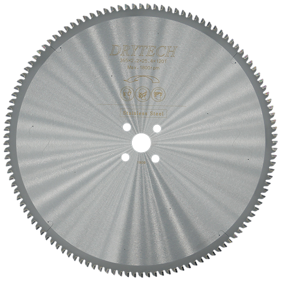 [600512I] 14'' Drytech® carbide tipped saw blade ø 355 mm / 120T for steel & stainless steel (thin walled)