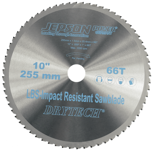 [DTS72225560] DRYTECH® LBS TCT Saw blade  255x1.5x25.4Hx66T impact resistant